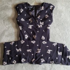 EUC Jones New York Sz 10 black/tan dress